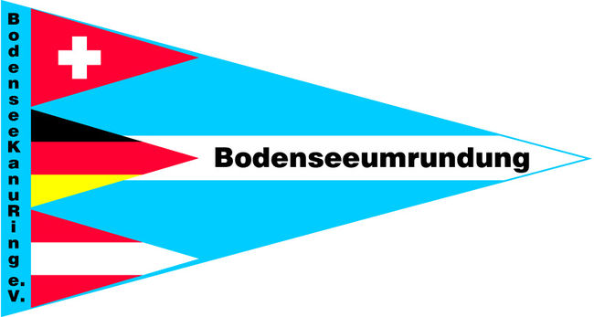 Wanderwimmpel des BKR für die Umrundung des Bodensees