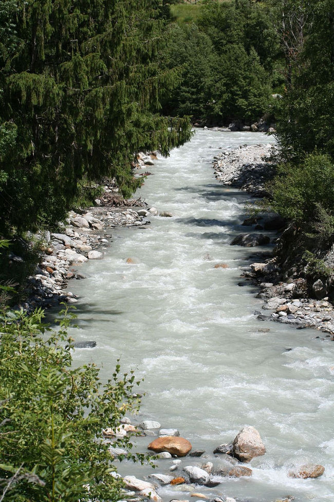 Rhone im Oberwallis