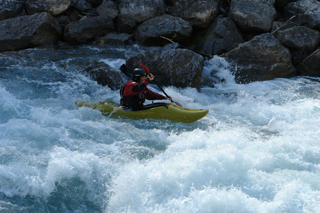 Slalomstrecke bei Bourg-St.Maurice