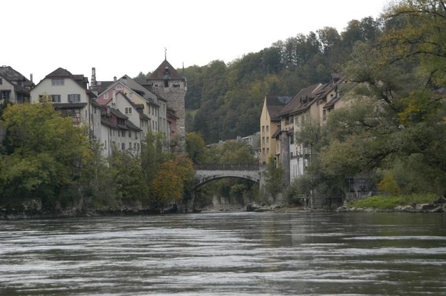 Limmat bei der Anfahrt auf Brugg